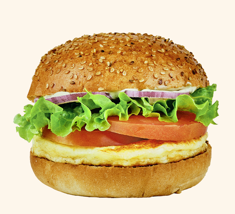 bioburger burger halloumi