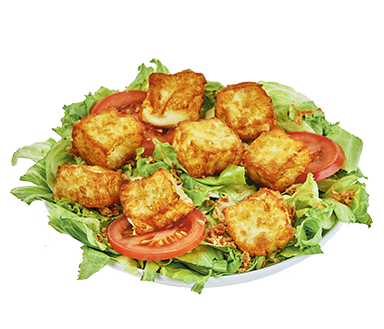 halloumi salad